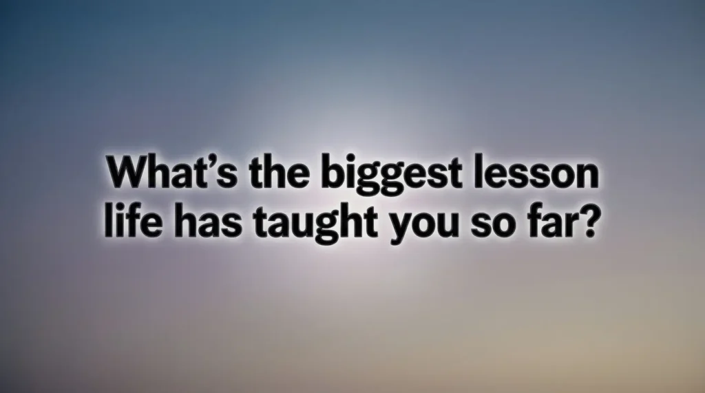 questions about life and future image