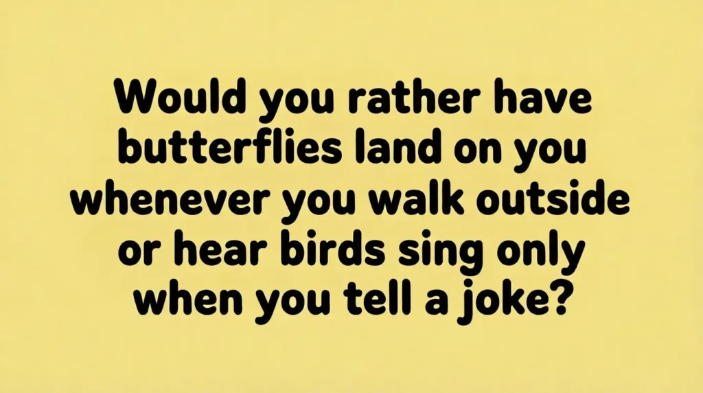 spring would you rather questions for kids image