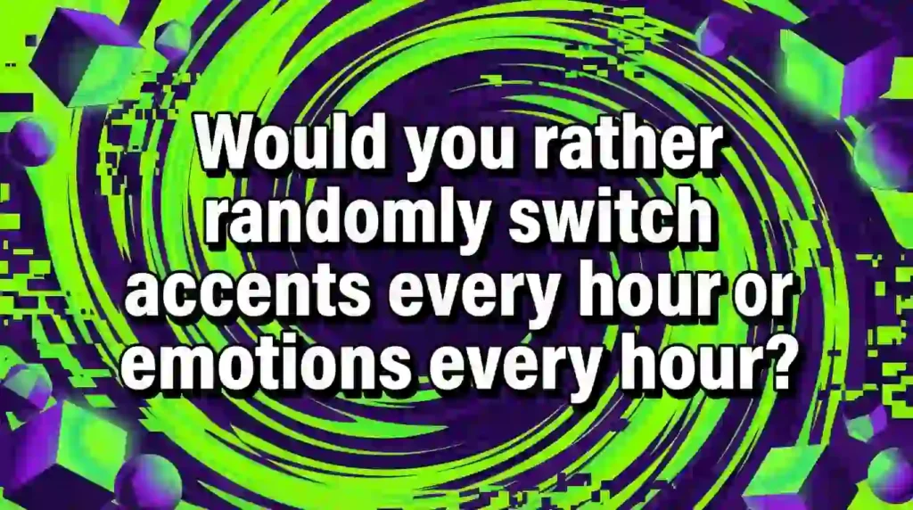 crazy freaky would you rather questions image