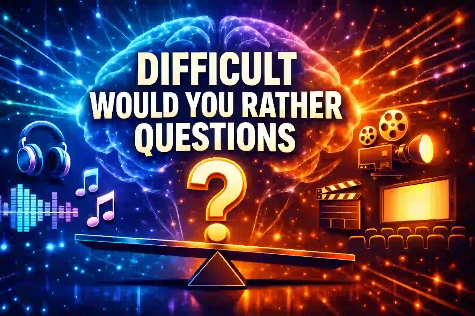 Difficult Would You Rather Questions