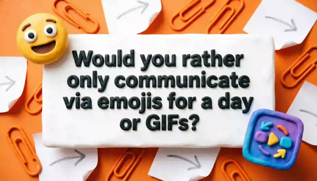 fun would you rather questions for work image