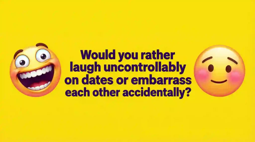 funny would you rather questions for couples image