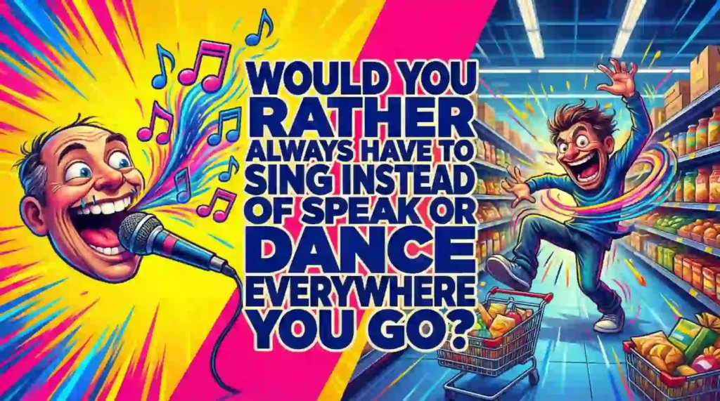 hard would you rather questions funny image