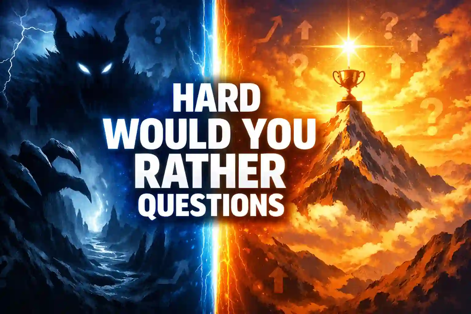 Hard Would You Rather Questions