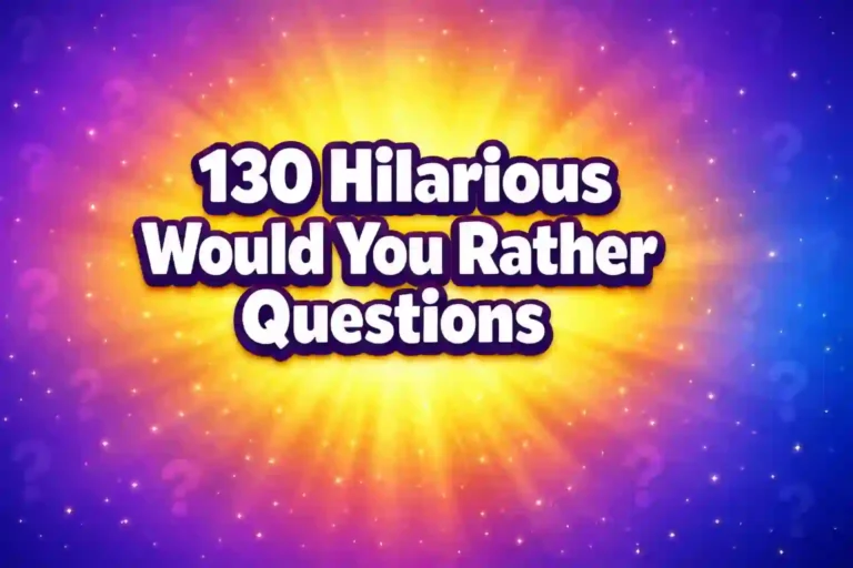 130+ Hilarious Would You Rather Questions – Entertaining Ideas for Adults 130 Hilarious Would You Rather Questions