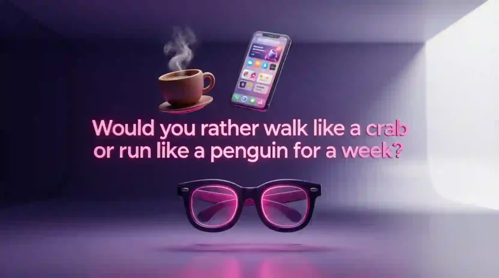 silly would you rather questions adults image