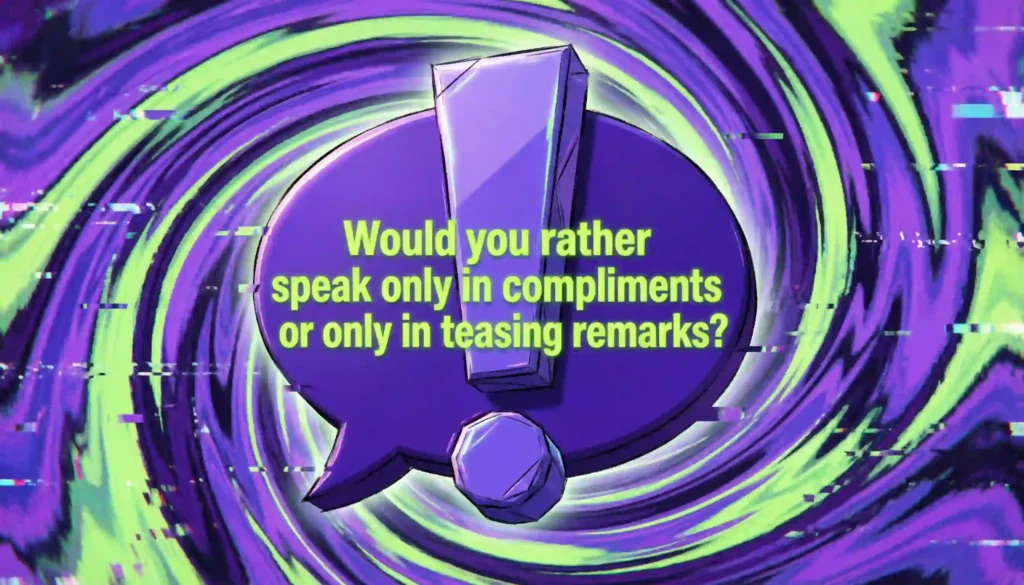 weird would you rather questions dirty image