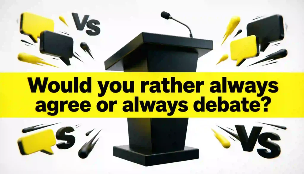 weird would you rather questions to ask your friends image