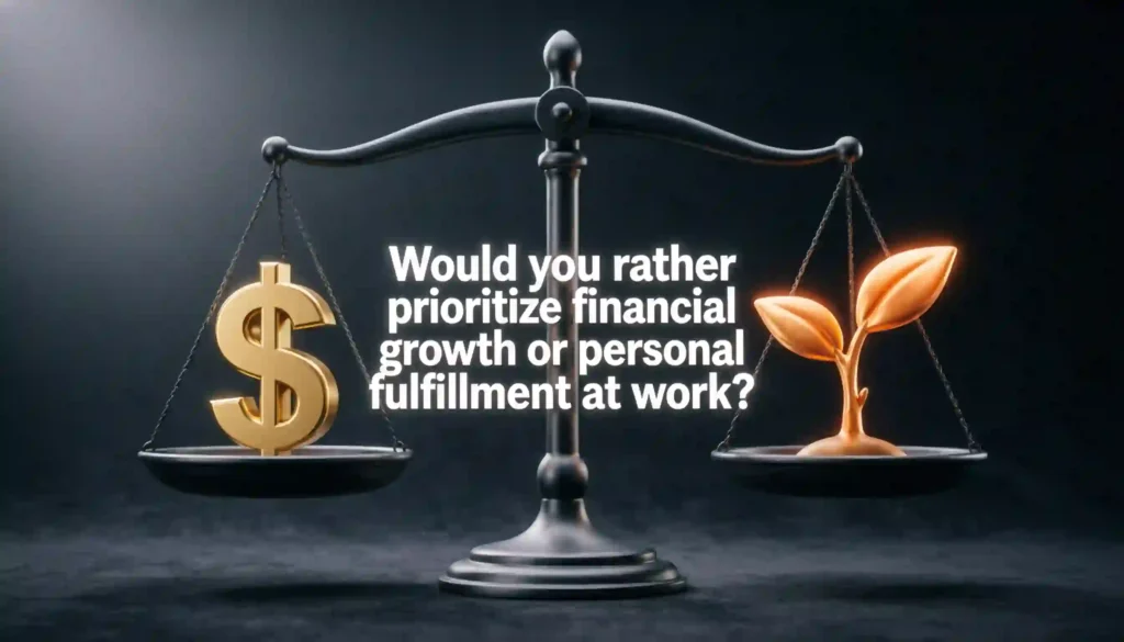 would you rather questions for adults at work image