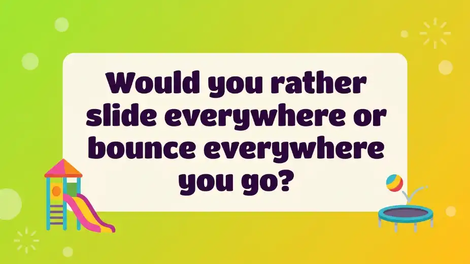 fun would you rather questions for kids image