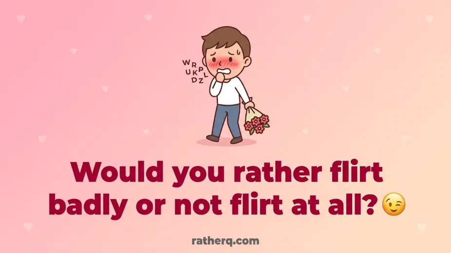 funny would you rather questions for adults dirty image