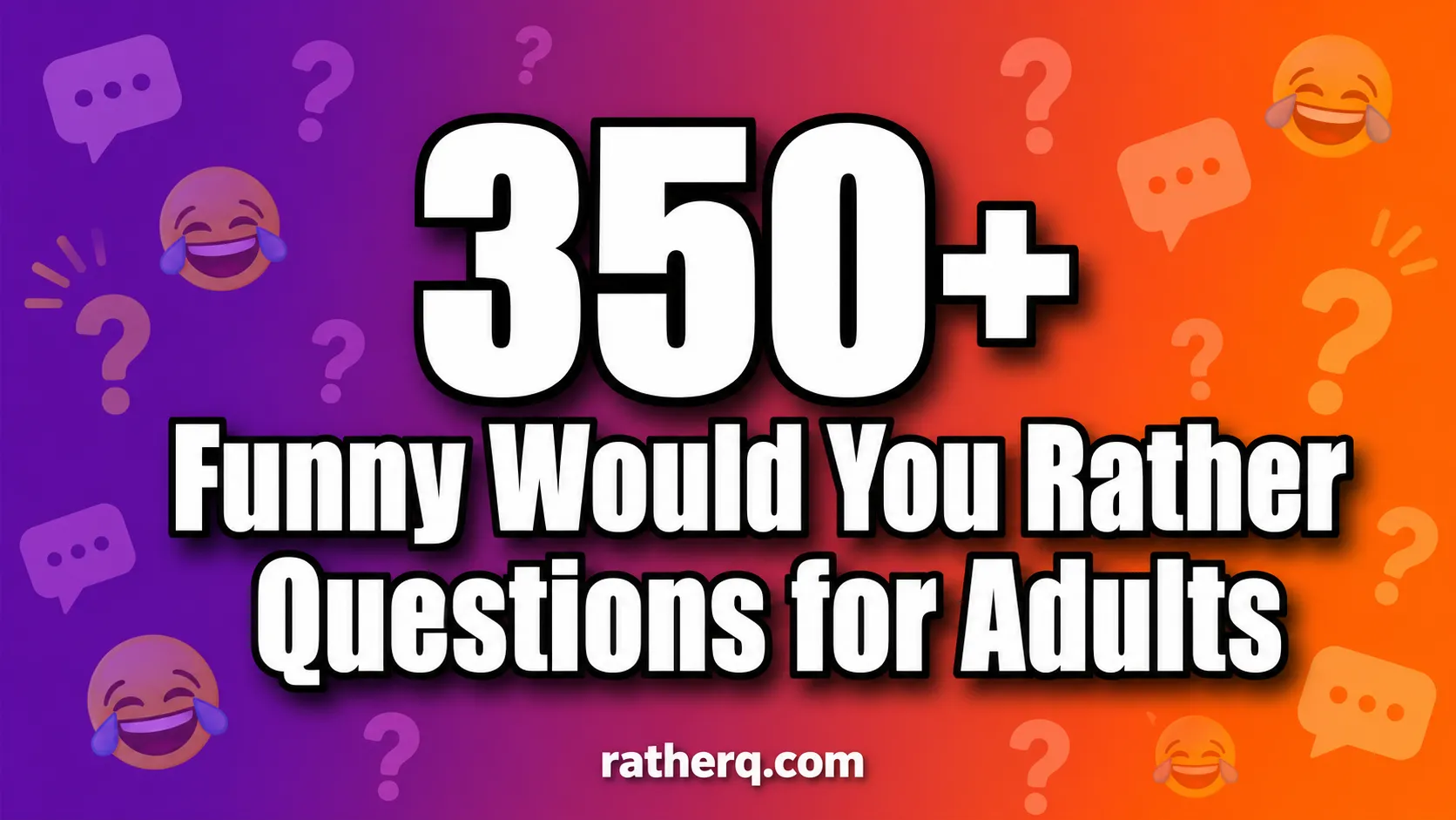 funny would you rather questions for adults image