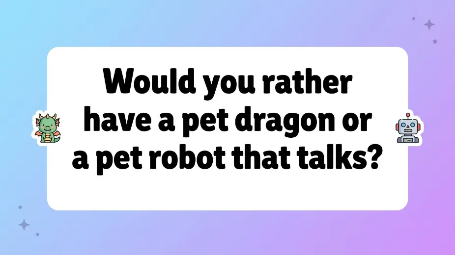 would you rather kids questions image