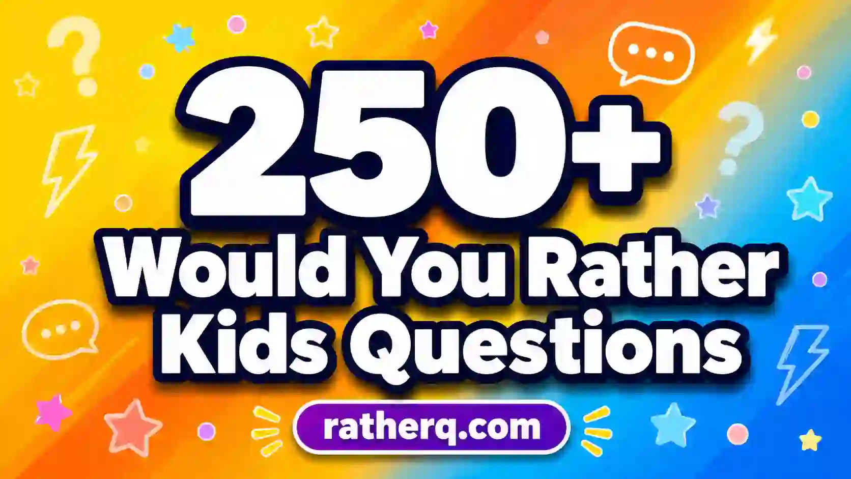 would you rather kids questions image