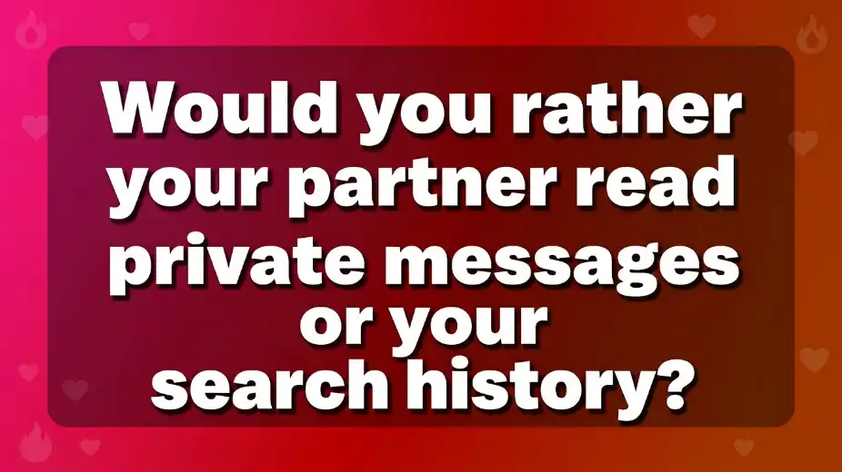 would you rather questions extreme spicy image