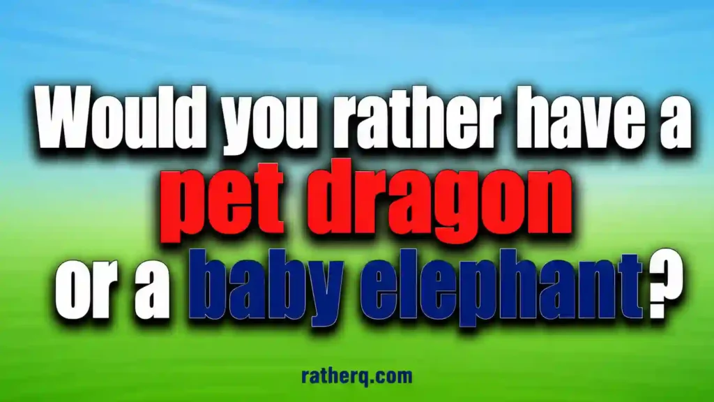 animal & nature would you rather questions for kids image