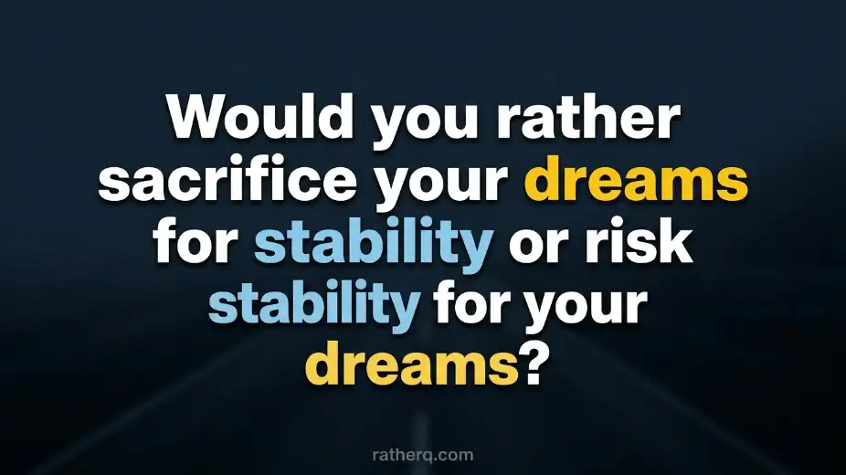 darkest would you rather questions adults image