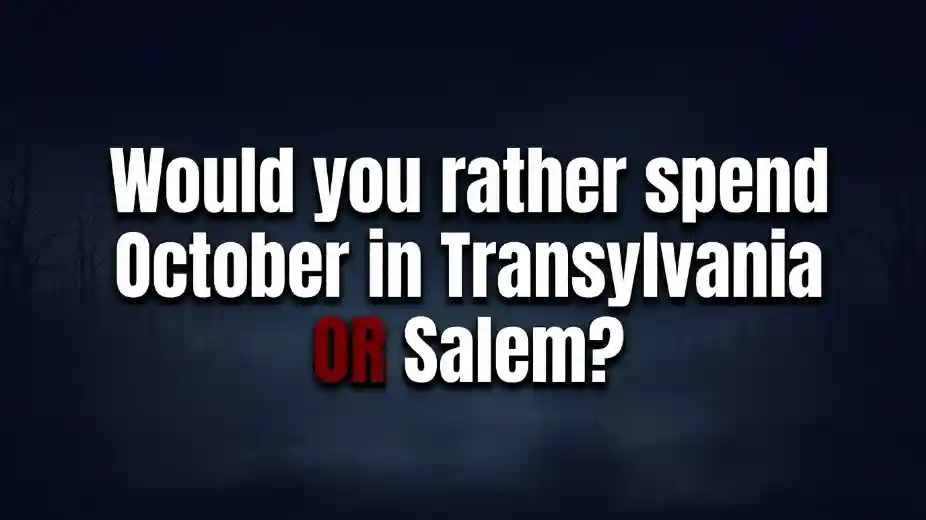 fun halloween would you rather questions image