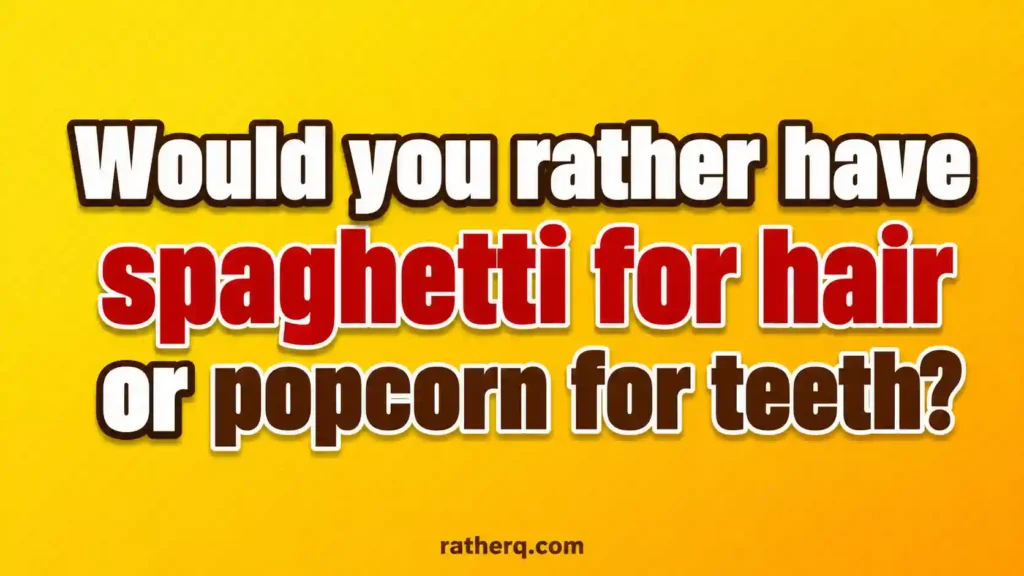 funny would you rather questions for kids image