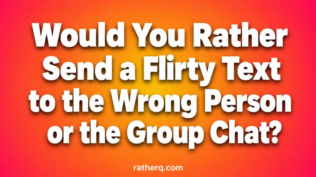 naughty would you rather questions funny image