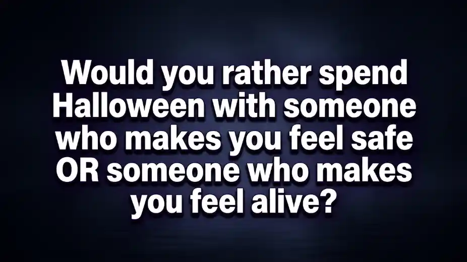 would you rather halloween questions image