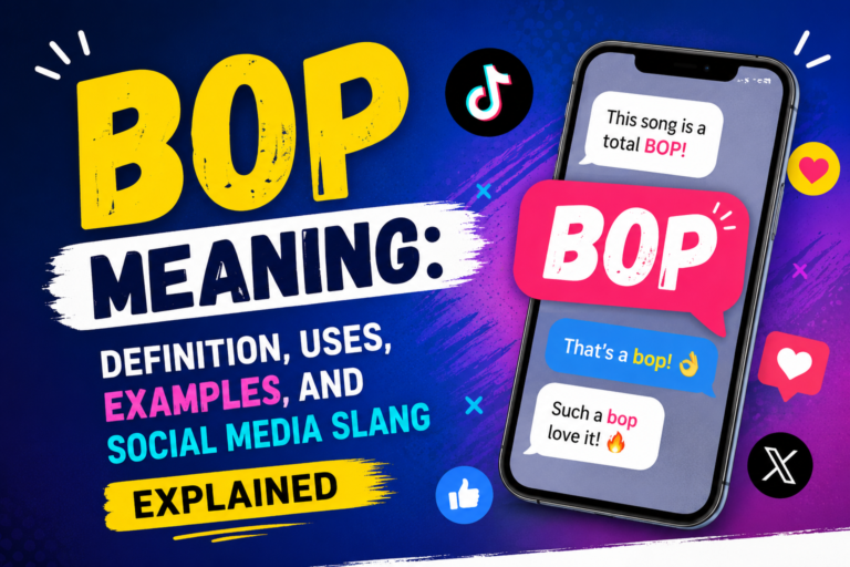 BOP Meaning: Definition, Uses, Examples, and Social Media Slang Explained BOP Meaning: Definition, Uses, Examples, and Social Media Slang Explained
