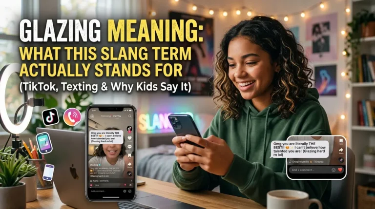 Glazing Meaning: What This Slang Term Actually Stands For (TikTok, Texting & Why Kids Say It)