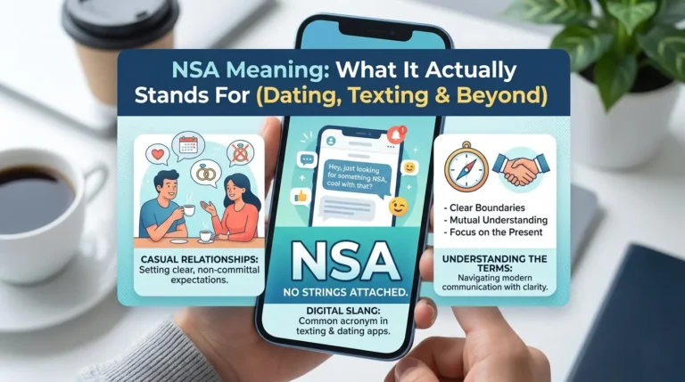 NSA Meaning: What This Slang Term Actually Stands For (Dating, Texting & Beyond)