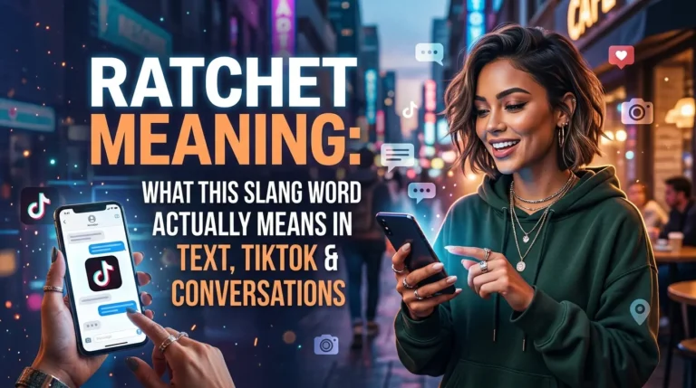 Ratchet Meaning: What This Slang Word Actually Means in Text, TikTok & Everyday Conversations