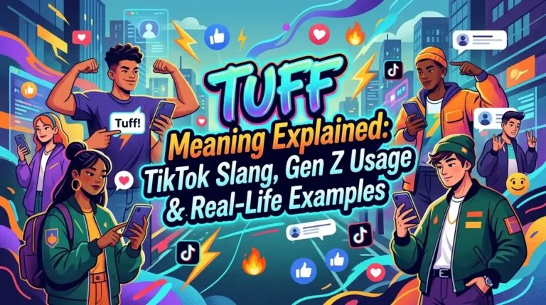 Tuff Meaning Explained: TikTok Slang, Gen Z Usage & Real-Life Examples
