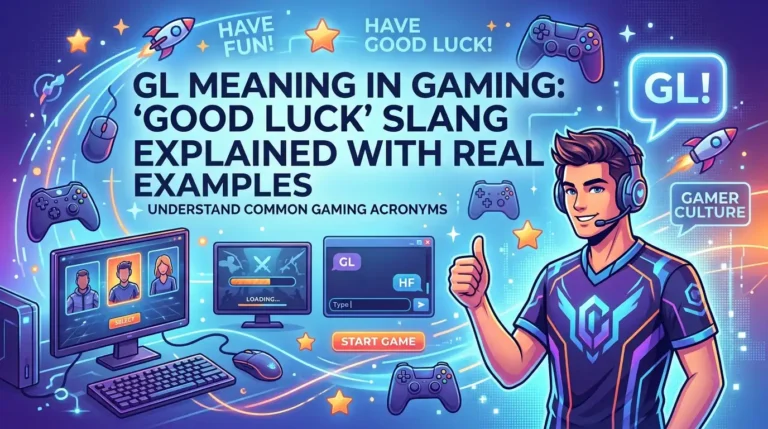 GL Meaning in Gaming: “Good Luck” Slang Explained with Real Examples