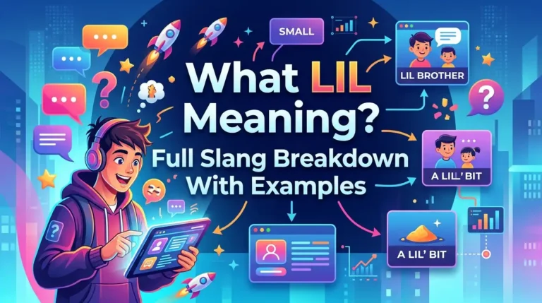 What LIL Meaning? Full Slang Breakdown With Examples