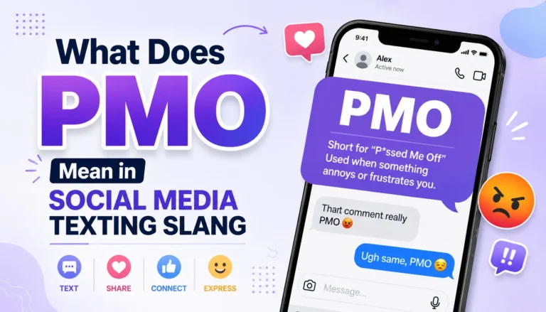 What Does PMO Mean in Social Media Texting Slang