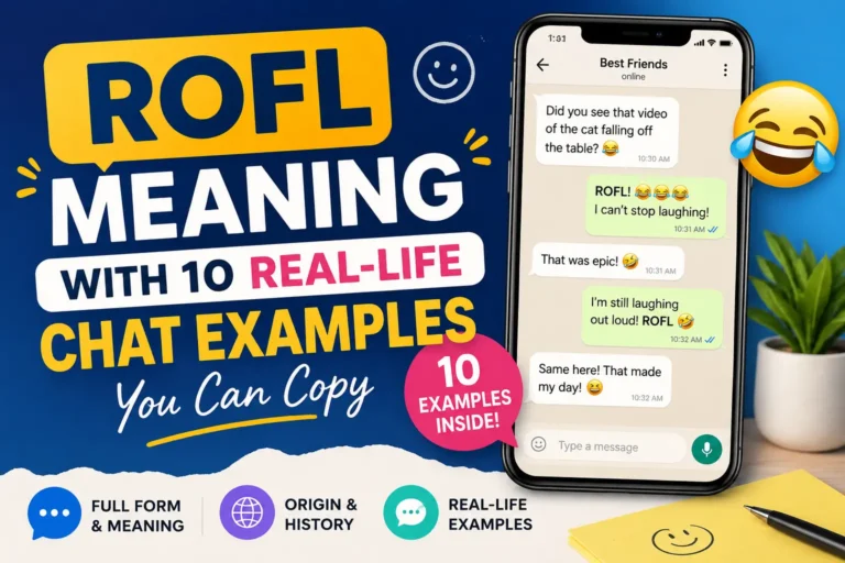 ROFL Meaning with 10 Real-Life Chat Examples You Can Copy