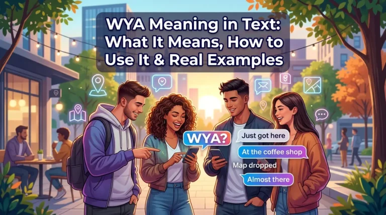 WYA Meaning in Text: What It Means, How to Use It & Real Examples