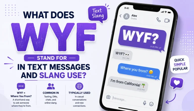 What does wyf stand for in text messages and slang use? What does wyf stand for in text messages and slang use?