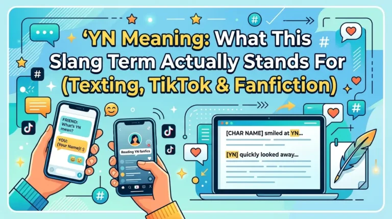 YN Meaning: What This Slang Term Actually Stands For (Texting, TikTok & Fanfiction)
